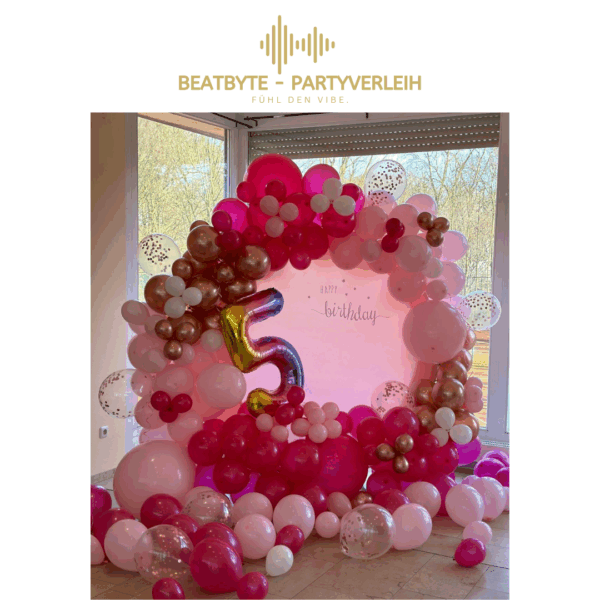 Ballonbogen Dekoration mieten