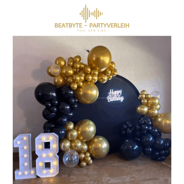 Ballonbogen Dekoration mieten – Bild 4